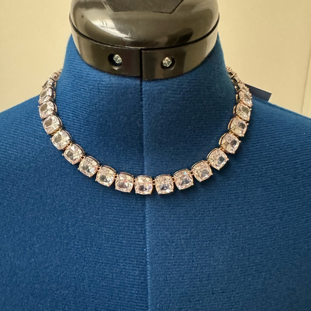 Olivia CZ tennis necklace from Bloomingdale’s. NWT Original $88. 17” long.
